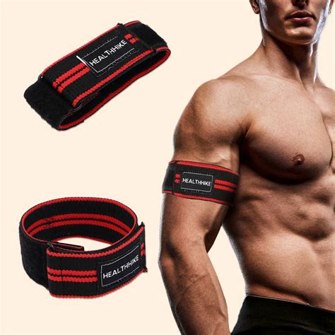 HealthHike Blood Flow Restriction Bands (BFR) for Arms Occlusion ...
