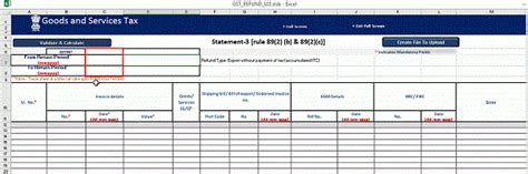 ITC Refund on Account of Exports Without Payment of Tax