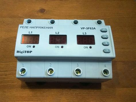 Реле напряжения DigiTOP VP-3F63A — купить по низкой цене в интернет ...