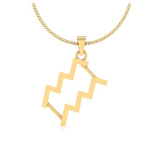 The Kumbh Rashi Gold Pendant – iskiuski.com