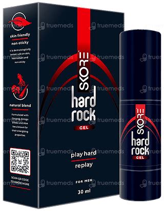 Skore Hard Rock Gel 30ml - Uses, Side Effects, Dosage, Price | Truemeds