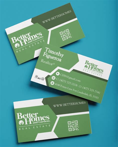 Stylish Interlocking Hexagons BHGRE Business Cards | AP PRINTING