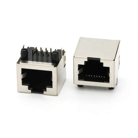 Buy RJ45 8P8C Modular Socket Right Angle - Single Port Ethernet LAN ...