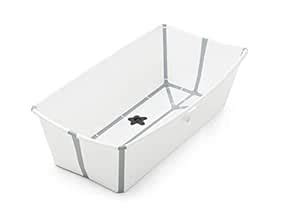 Buy Stokke Flexi Bath Heat Sensitive Plug Baby Bath, X-Large, White ...