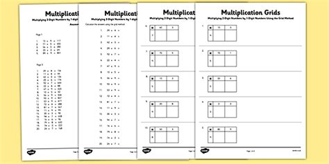 Image result for Grid Method Multiplication