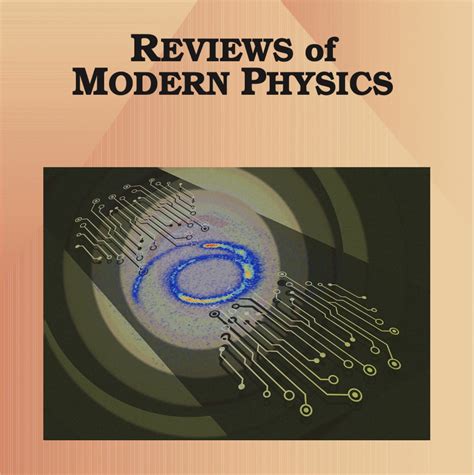 Review Of Modern Physics