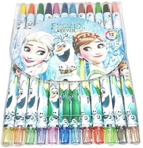 Flipkart.com | AMB Frozen Theme Stylish Twistup Rolling Crayons Pen for ...