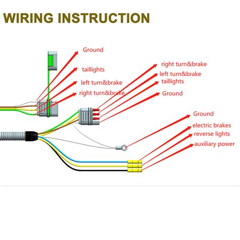 Tow 4 Way to 7 Way RV Blade 4-Way Flat Female | Ubuy India