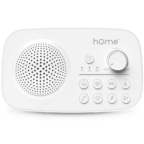 hOmeLabs White Noise Machine for Sleeping - Portable Sound Machine with ...