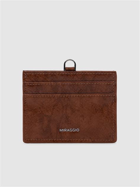 Buy Brown Nora Card Holder Online- Miraggio