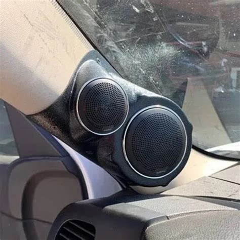 4" and Tweeter Speaker Pods for 2007-2014 Chevrolet Tahoe, Suburban, Avalanche, Silverado. GMC ...
