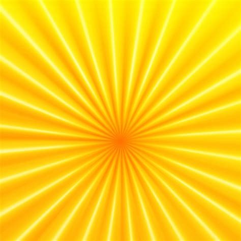 Sunburst in yellow and orange tones | Free Vector