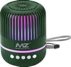MZ M4 Portable Bluetooth Speaker | 5W Dynamic Thunder Sound with RGB ...