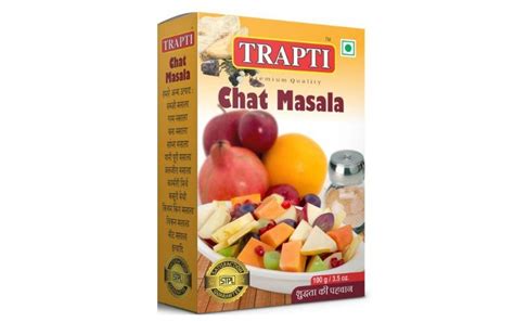 Trapti Chat Masala Box 100 grams - Reviews | Nutrition | Ingredients ...