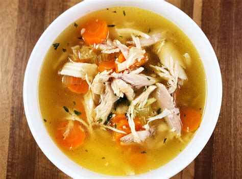 Instant Pot Chicken Soup Recipe | Purelyfresh.com.sg