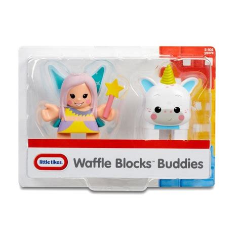 Buy Little Tikes Waffle Blocks Double Figure Pack- Fairy/Unicorn, Toys ...