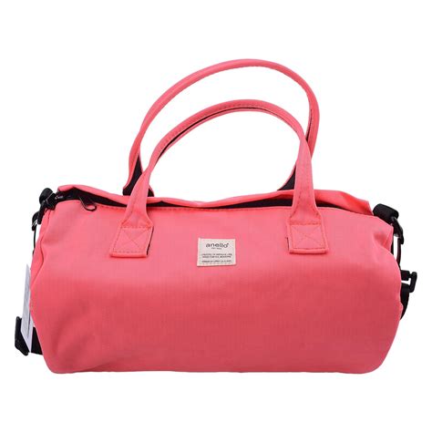 Buy Anello Official Pink Japan Fashion Shoulder Top-Handle Casual Round ...