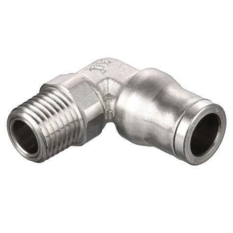 Parker 169PLM-8M-6R Prestolok PLM Metal Push-to-Connect Fitting, Tube ...