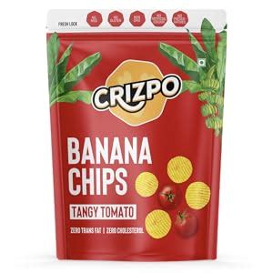 Crizpo Banana Chips, Pack of 3 x 110g - Creamy Cheddar, Tangy Tomato ...