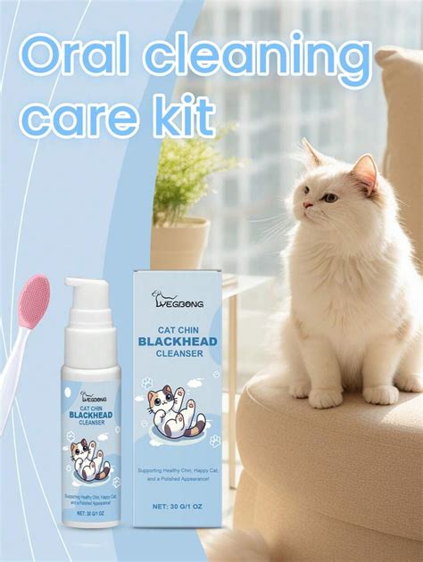Pet Oral Care Set - Gentle Cleaning Solution For Cats And Dogs, Cleans ...