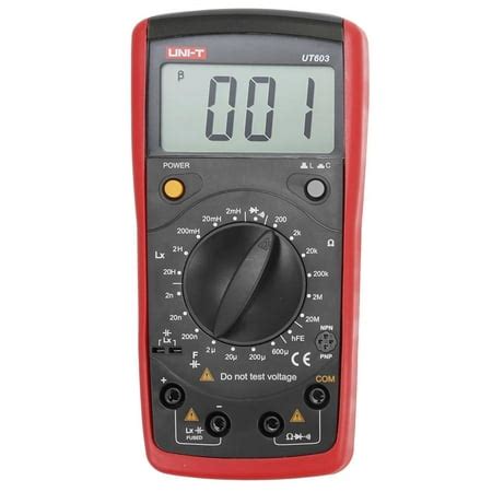 Image result for Multimeter Capacitance Tester