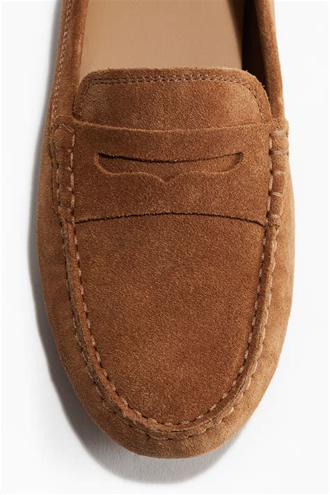 Suede loafers - Brown - Ladies | H&M GB