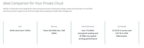 Synology DiskStation DS418j Diskless System Network Storage