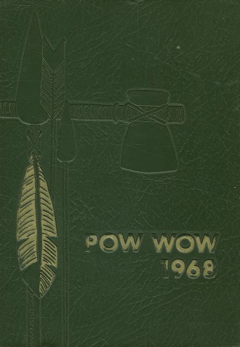 1968 yearbook from Mississinewa High School from Gas city, Indiana for sale