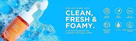 ZM Vitamin C Foaming Face wash | For glowing skin | Exfoliator Brush ...
