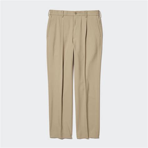 Latest Uniqlo Bottoms In India - Uniqlo Two Way Stretch Pleated Tapered ...