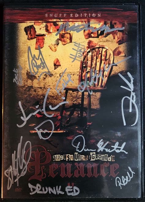 AUGUST UNDERGROUND, MORDUM & PENANCE SET RARE SIGNED NUMBERED SPECIAL ...