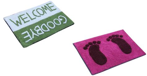 Buy SKIVE Pure Cotton Door Mats/Bath Mats 20 Inch x 30 Inch Multicolour ...
