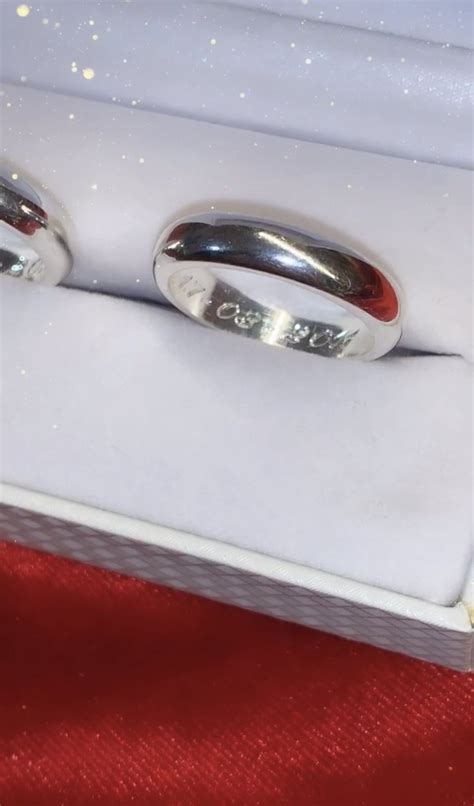 Fedine Argento 925 Rodiato Con Zircone - Made In Italy - Ipoallergeniche - Personalizzabili Con Incisione - Foto 7