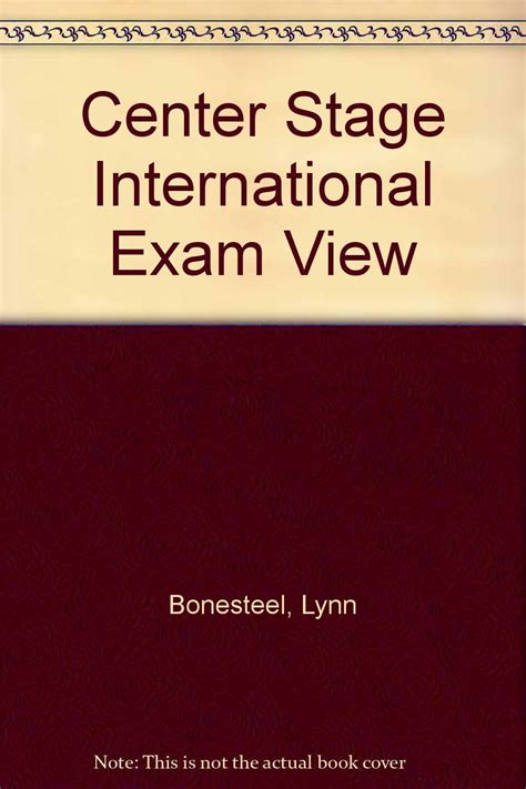 Buy Center Stage International Exam View Book Online at Low Prices in ...