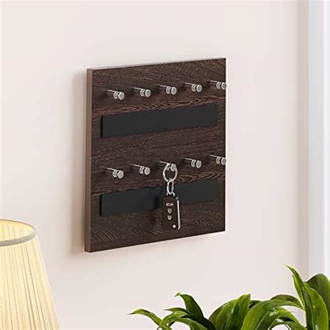 BLUEWUD Skywood Engineered Wood Wall Mounted Decor Key Holder Hanger ...