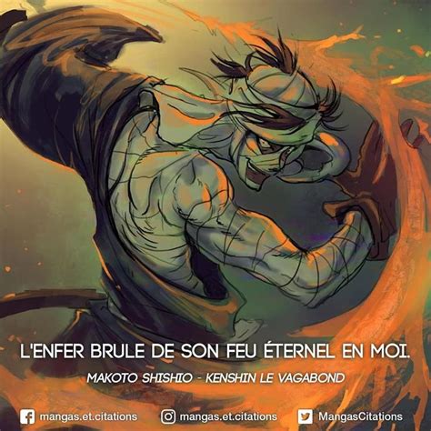 L'enfer brule de son feu éternel en moi. #Makoto #Shishio # ...