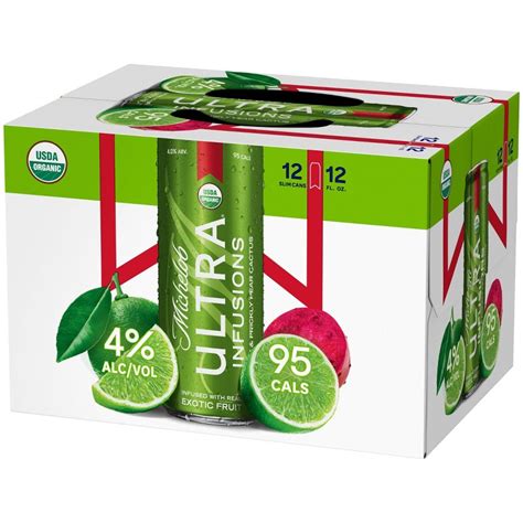 Buy Michelob Ultra Infusions Lime & Prickly Pear Cactus Light Beer ...