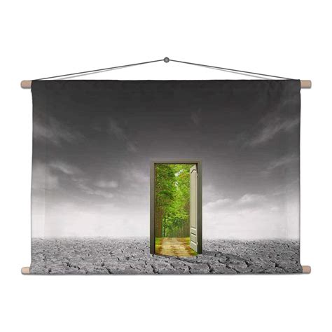 Buy ArtzFolio Door Open To The New World Canvas Fabric Painting ...