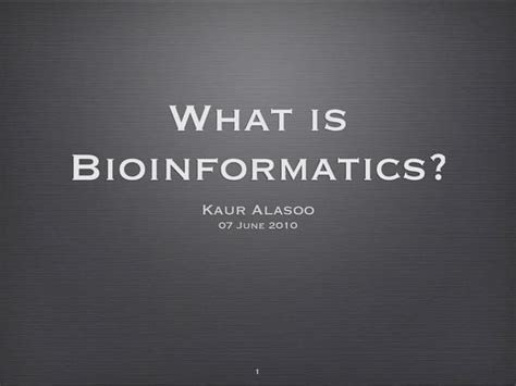 Image result for Bioinformatics Explained