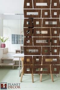Planetdecore Engineered Wood Plain Screen Partition Price in India ...