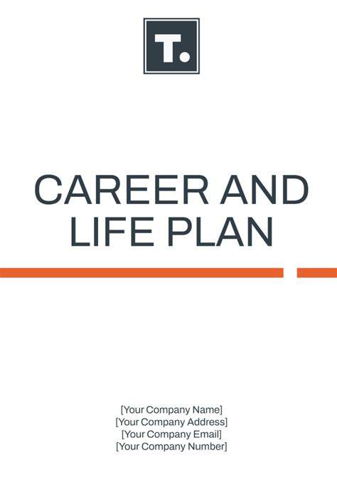 Free Career And Life Plan Template to Edit Online