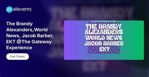 The Brandy Alexanders,World News, Jacob Barber, EKT @The Gateway ...