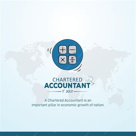 Premium Vector | Vector illustration of Chartered Accountant Day