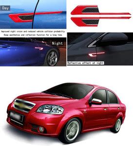 LOVMOTO Car Side Reflective Stickers Side Marker Universal Safety ...