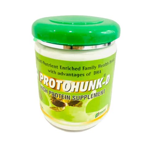 PROTOHUNK®-D Protein Popwder (Elaichi Flavour) Pidolma Healthcare Pvt.