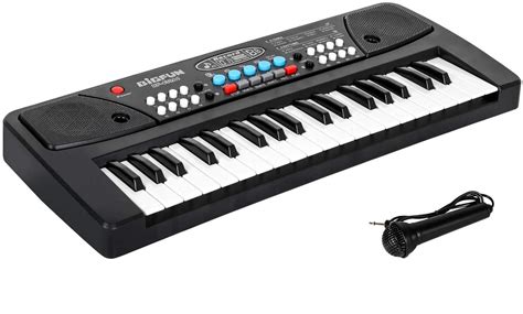 Buy VGRASSP Digital Music Piano Keyboard for Kids with Microphone ...