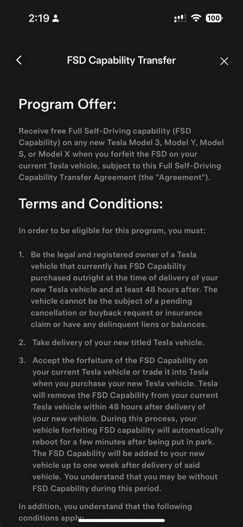 Tesla FSD Transfer Live per SawyerMerritt : r/teslamotors