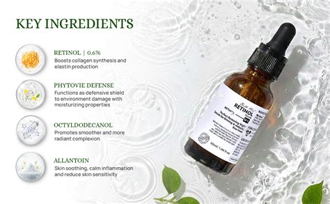 Belle Moi Retinol Night Serum – Anti-Ageing, Medium Strength, Water ...