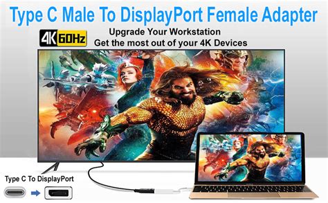 1Goal® USB 3.1 Type-C to DisplayPort 4K HD 1080p HDTV Adapter Converter ...