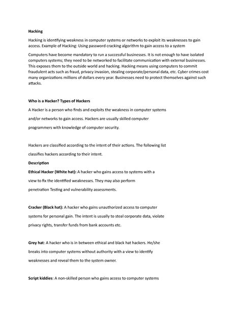 Hacking ,cyber phonograph ,terrorism - cyber law and ethics - Hacking ...
